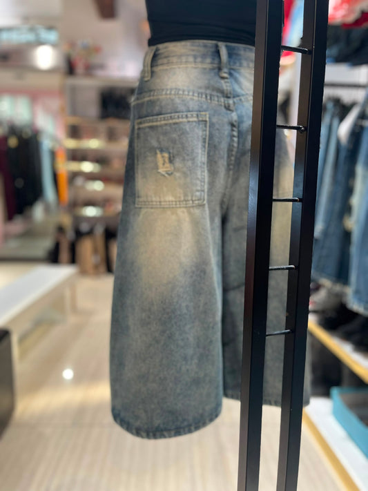 Pantaloncino Jeans Lungo  2