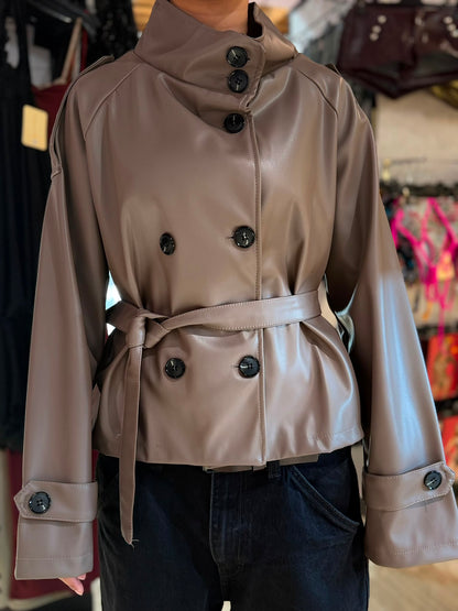 Giacca in pelle