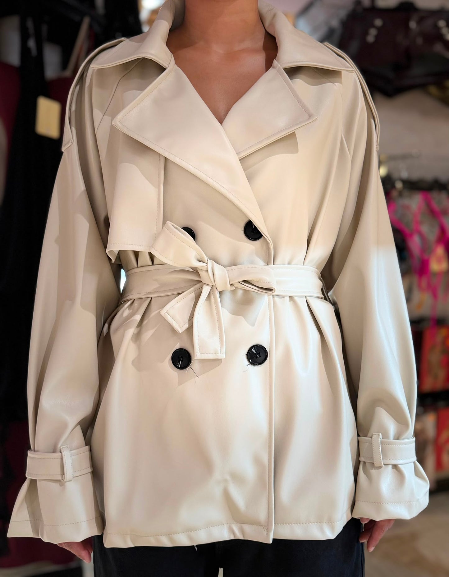 Giacca in pelle