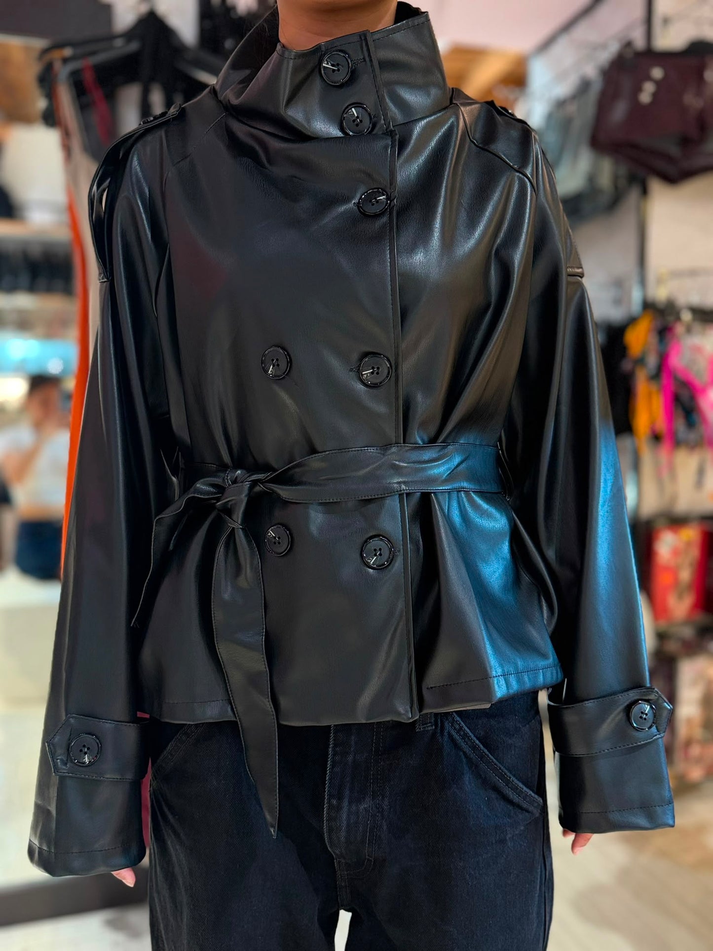 Giacca in pelle