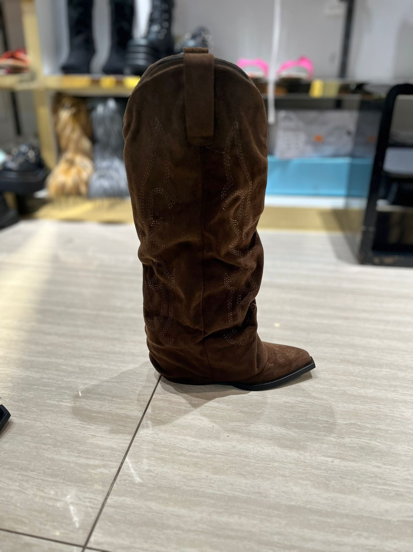 Stivale camoscio