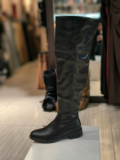 Stivali alti pieghevole