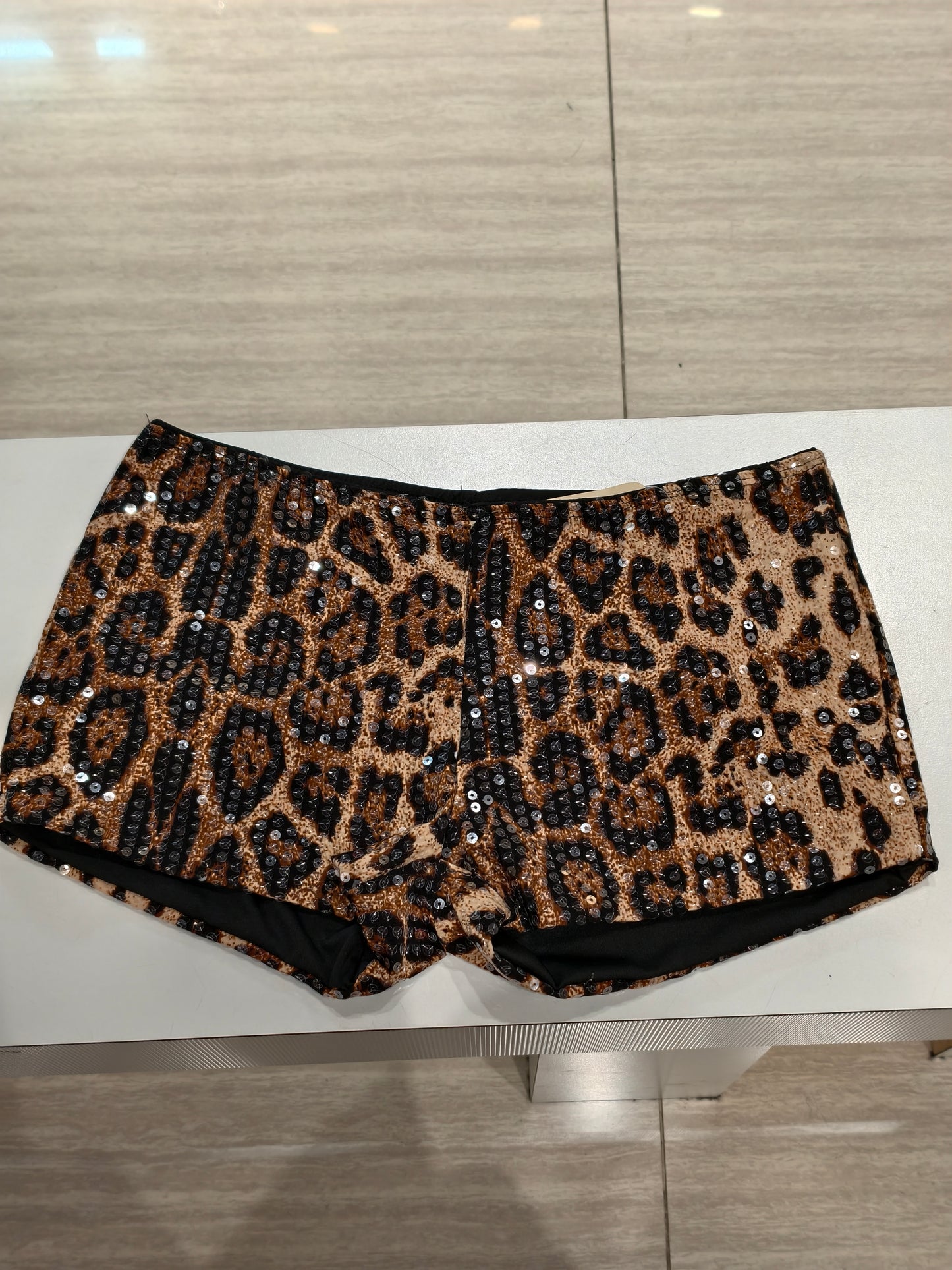 Glittery Laopard Culotte