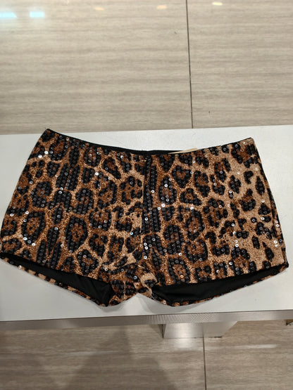 Glittery Laopard Culotte