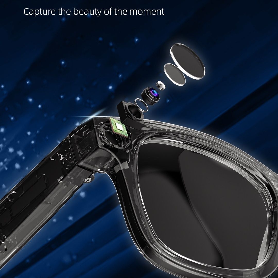 Occhiali Smart AI con Fotocamera