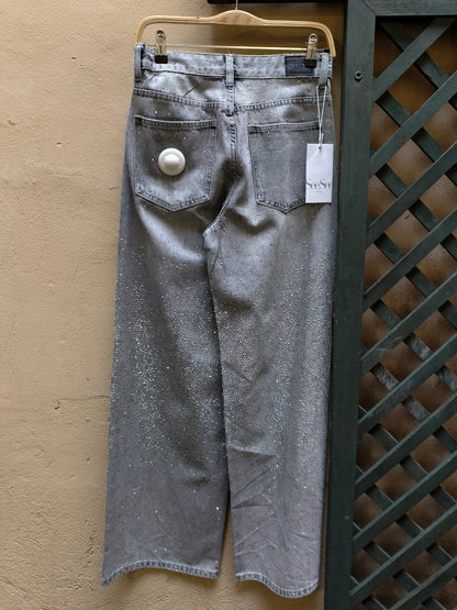 Jeans Brillantinato Crystal Denim