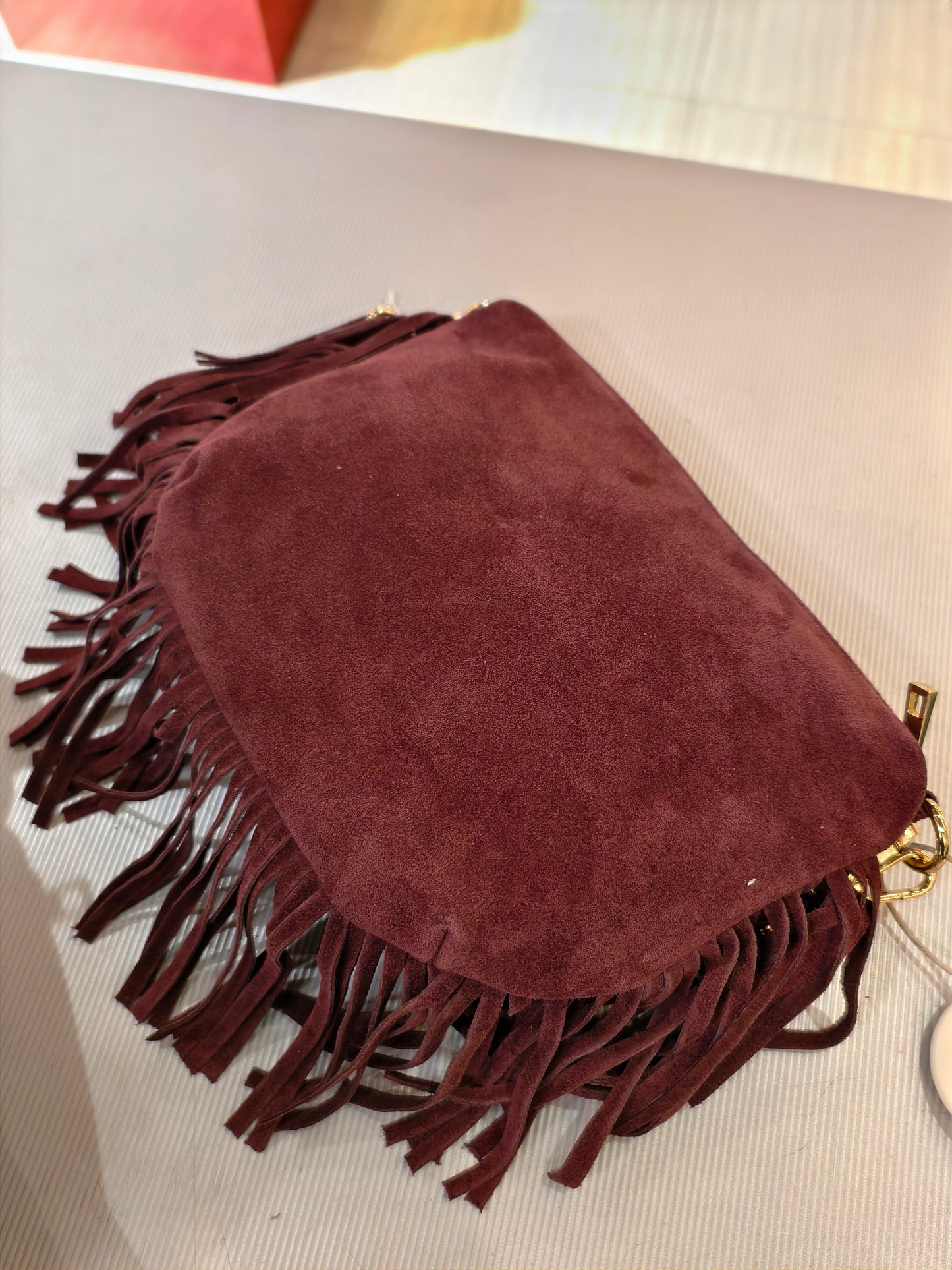 Borsa Fru in vera pelle