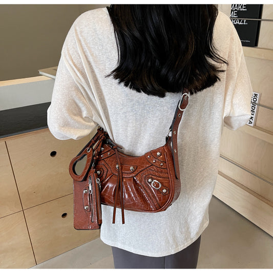 Borsa marrone velia