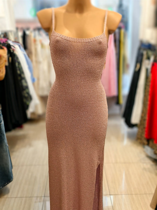 Vestito Mesh lungo
