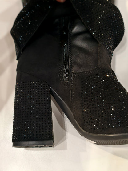 Stivali brillantinati