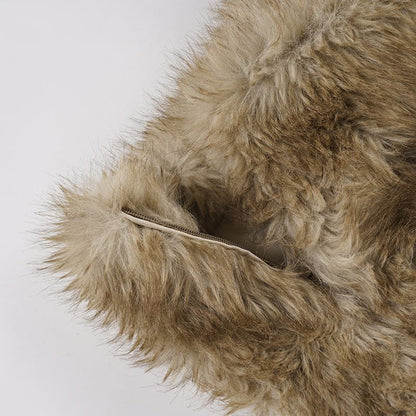 Pantaloncino culotte peloso