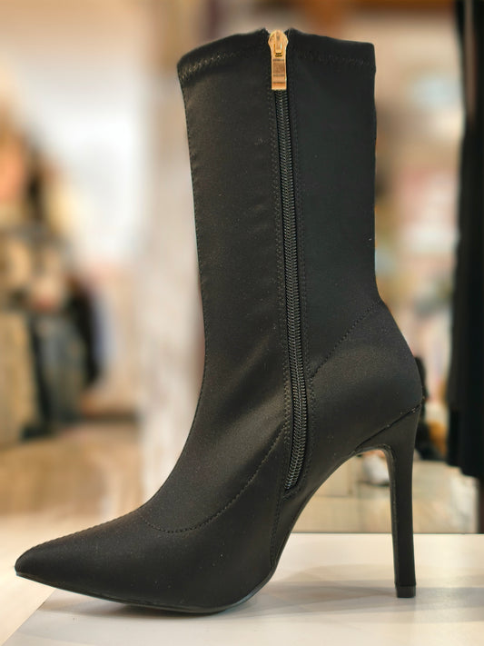Stivaletti Tacco con cerniera