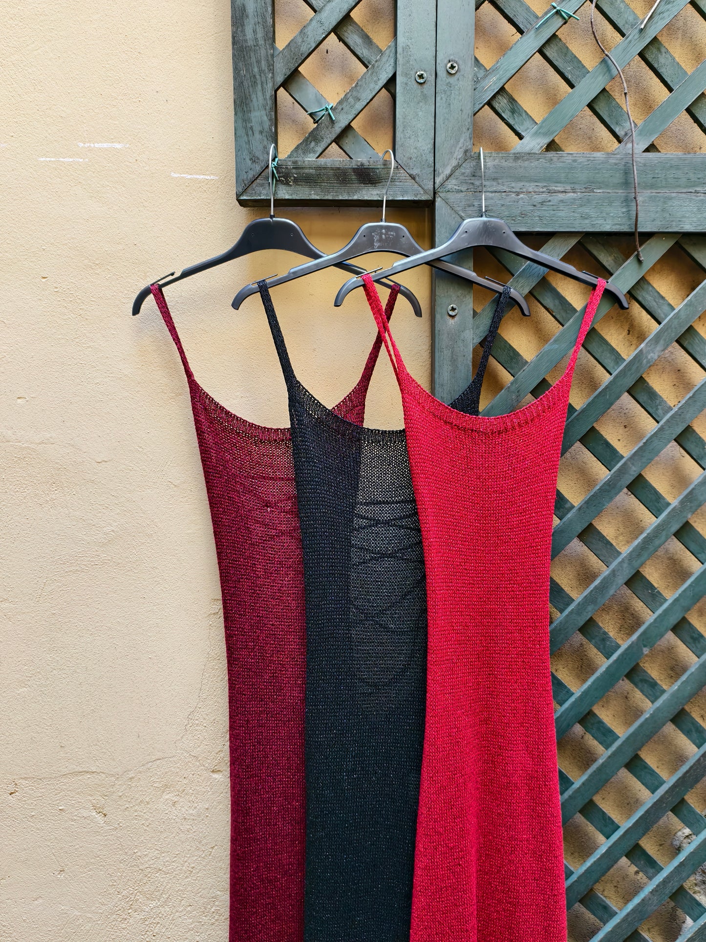 Vestito Mesh lungo