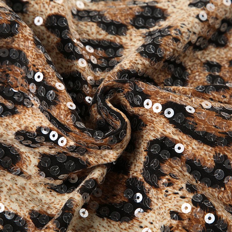 Culotte pantaloncino Brillantinato Laopardato