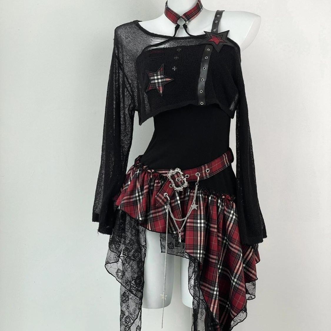 Completo top vestito-gonna