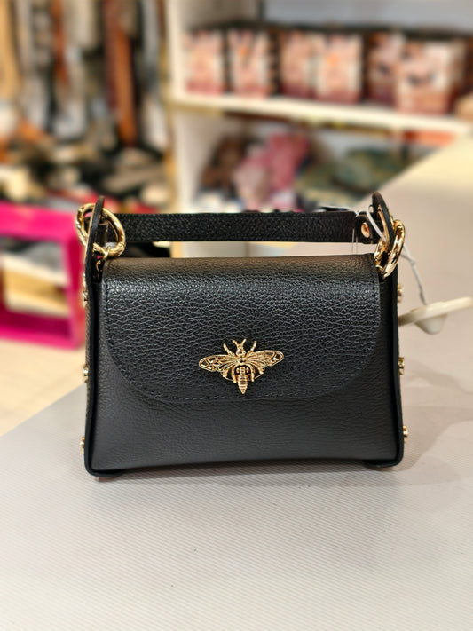 Borsetta Bee artigianale pelle vera