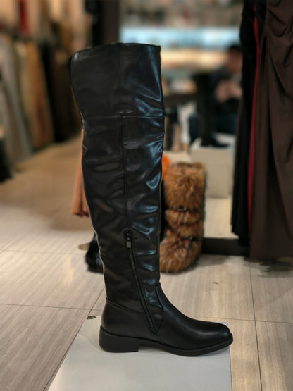 Stivali alti pieghevole