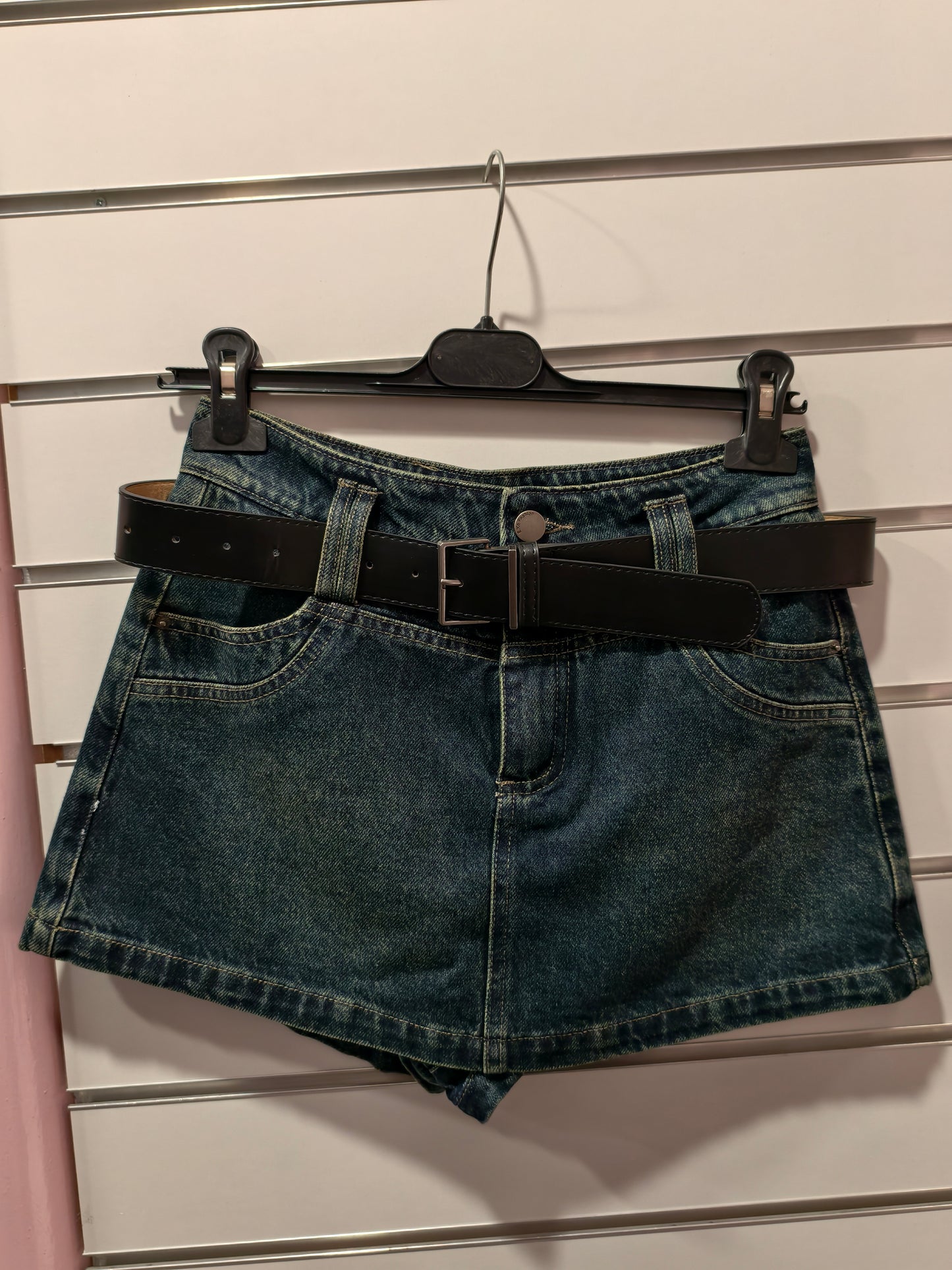 Gonna corto in jeans
